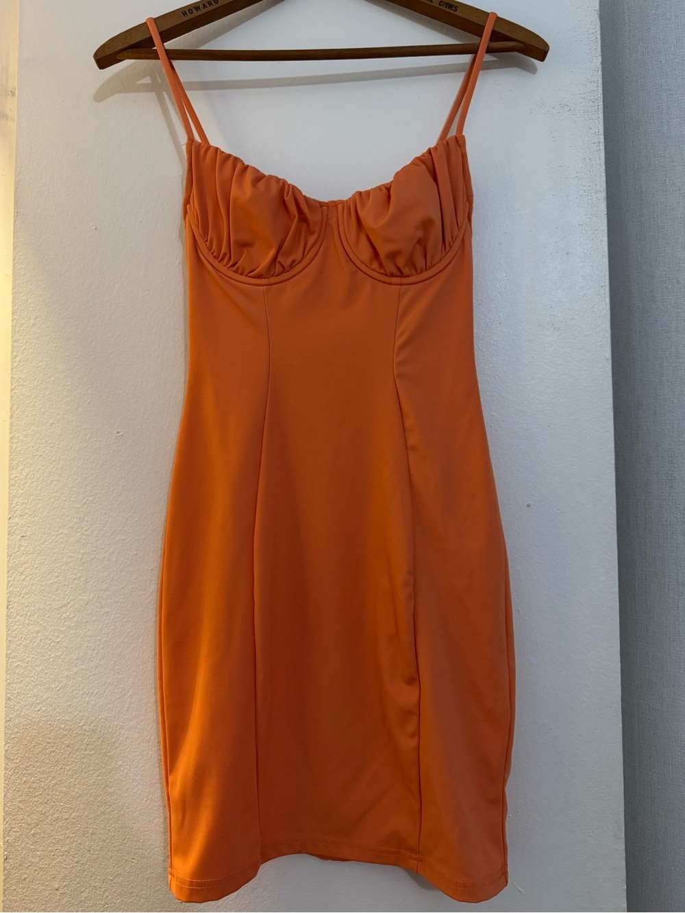 Fashion Nova Orange Mini Dress XS
